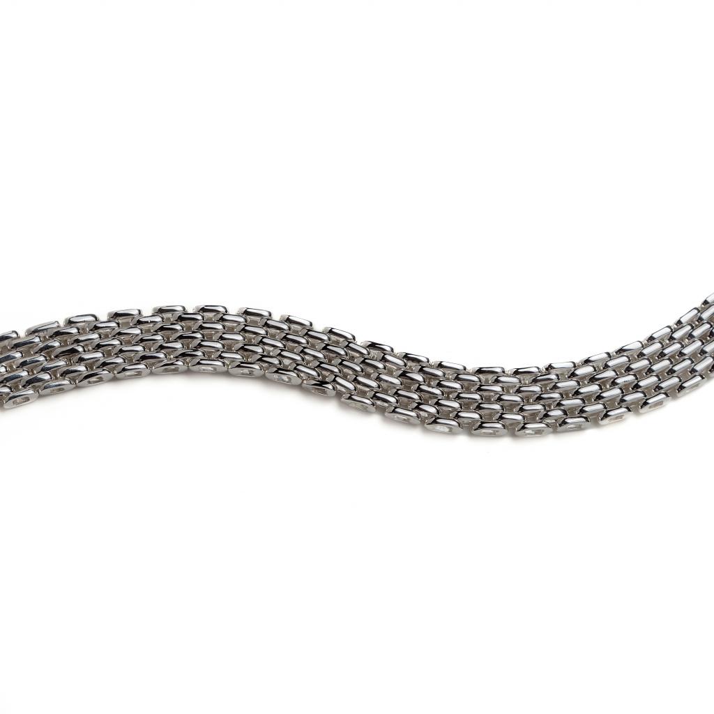 Heavy Sterling Silver Link Bracelet