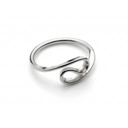 Hand made Sterling Silver "Wave" ring