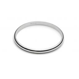 Heavy Weight Sterling Silver Bangle